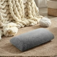 thumbnail image 3 of golytefs 4 Inches Recliner Foot Cushion Memory Foam Leg Rest Bolster for Bed Sofa (Gray), 3 of 9