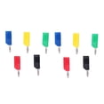 thumbnail image 2 of Clavijas Tipo Banana, Conectores De Altavoz De Latón Resistentes A La Corrosión Menos Interferencias Para Pruebas Eléctricas Cergrey 4mm Banana Connectors, 2 of 8