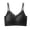 Black, variant on Zpanxa Seamless Bras for Women Crisscross Back Wireless Push Up Breathable Strappy Cups All-Day Support Khaki 40BC