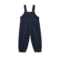 thumbnail image 4 of Toddler Baby Girl Boy Overalls Clothes Simple Style Solid Wide Shoulder Straps Suspender Trousers, 4 of 8