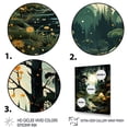 thumbnail image 3 of Designart "Escape to the Backcountry" Landscapes Framed Wall Art - Country Green Camping Travel Bedroom Framed Canvas Wall Art, 3 of 6