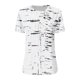 thumbnail image 4 of ICHUANYI Clearance Fashion Women Round Neck Short Sleeve Print Button Pocket Casual Tops(White, XXL) ICHUANYI WER2023081200327, 4 of 4