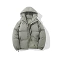thumbnail image 2 of iOPQO Womens Puffer Jacket Winter Parka for Women Winter Clothing for Women Oversized Puffer Jacket Women Hooded Jacket Women Winter Jackets for Women Winter Coats for Women Puffer Green XXL, 2 of 4