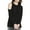 black, variant on Rachel Rachel Roy Womens Cold Shoulder Crewneck Pullover Top Blue L