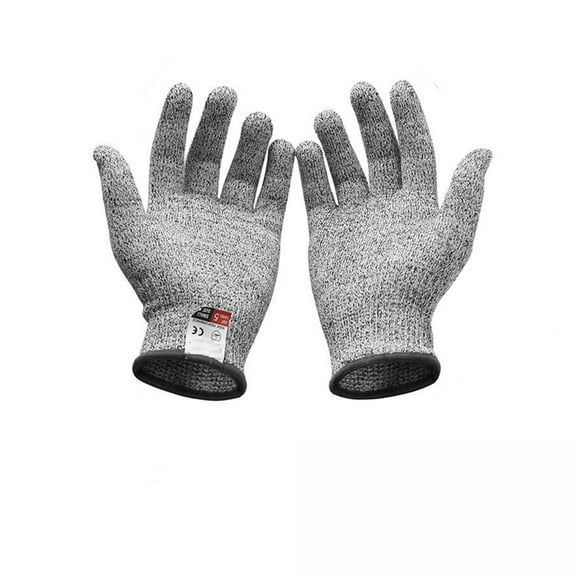Level 5 Cut Proof Stab Resistant Wire Metal Glove Kitchen Butcher Cuts Gloves For Oyster Shucking Fish Gardening Kitchen Work Gloves ,Versatile and Multifunctional