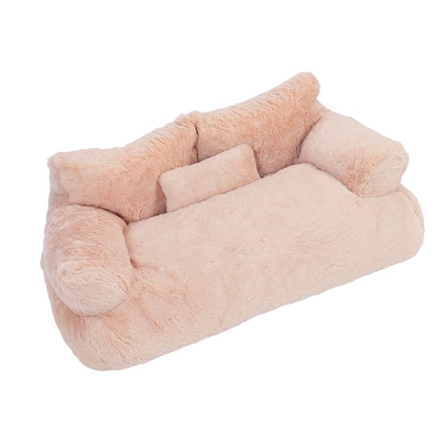 Cama Sofá Para Gatos, Cálido Suave Cómodo extra Sofá Cama Cama para Mascotas Con Fondo Antideslizante, Cama para Gato Cama Sofá Para Gatos Cama Lavable Para Gatos Perros