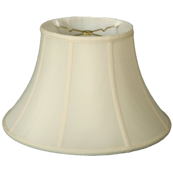 Royal Designs 16" Shallow Bell Lamp Shade Eggshell