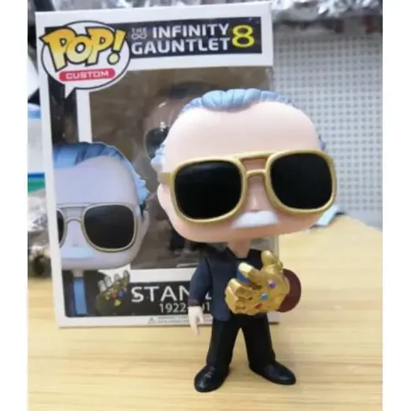 FUNKO POP Avengerrs the Father of Marvels Stan Vinyl Action Lee Toy Figures #01 #8 #02 #04 03# Guardians of the Galaxy 519# Toys