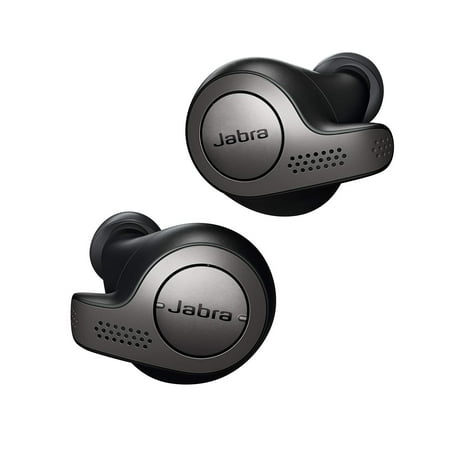 Jabra Elite 65t Earbuds – Alexa Enabled, True Wireless Earbuds with Charging Case, Titanium Black – Bluetooth Earbuds Engineered for The Best True Wireless Calls and Music (Best Wireless Earbuds For Music)