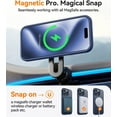 thumbnail image 3 of Entronix Phone Case Compatible with Magsafe for Apple iPhone 14 Pro Max Magnetic Case, Heavy Duty Slim Dual Layer Shockproof Magnetic Case for Apple iPhone 14 Pro Max, Navy, 3 of 6