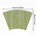 thumbnail image 7 of LINLIN Wedge Placemats, 4Pcs Fan Shaped PVC Washable Placemats for Dining Table Mat Non-Slip Placemat Set in Kitchen Accessories, 7 of 7