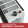 thumbnail image 5 of 25,000 BTU DV Duel Fuel Wall Heater, 5 of 7