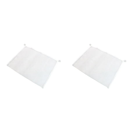 Mesh Bath Toy Organizer with Suction Cups & Adhesive Hooks 13.39 × 17.72 Inch Shower Caddy for Kids – Bathtub Toy Storage Net Keeps Bathroom Tidy – Multi-Use Wall Mounted Pouch for Baby Toddler Toys