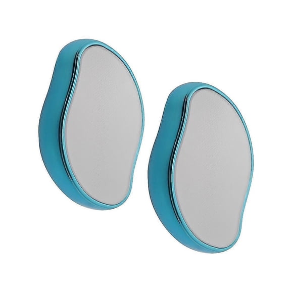 2pcs Crystal Hair Eraser For Women And Men, Reusable Crystal Hair Remover Device Exfoliation Hair Removal Tool_Perfect Gift