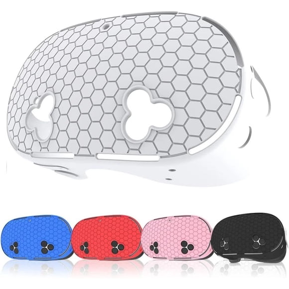 Étui de Protection en Silicone pour Meta Quest 3S - Coque de Casque VR Résistante aux Rayures et à la Poussière, Accessoire de Jeu