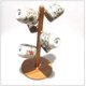 thumbnail image 4 of Suministros de herramientas de barra de cocina árbol de taza, soporte de árbol de taza de bambú, soporte de taza, árbol de taza para cocina casera Zhivalor LKX-0448, 4 of 4