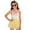 Beige and White - Ice Cream, variant on DISNIMO Marble Print Girls Swimsuit Kids One Piece Bathing Suit Sleeveless Swimwear Skirted U Neck Breathable Swim Dress 3-4Y