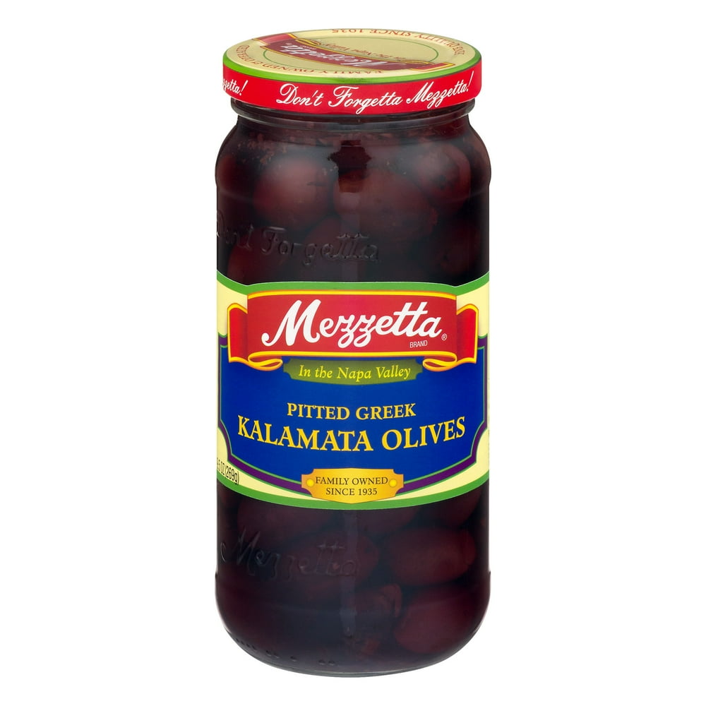 Mezzetta Pitted Greek Kalamata Olives, 9.5 oz
