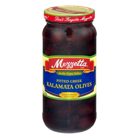 (3 Pack) Mezzetta Pitted Greek Kalamata Olives, 9.5 (Best Olives For Cocktails)