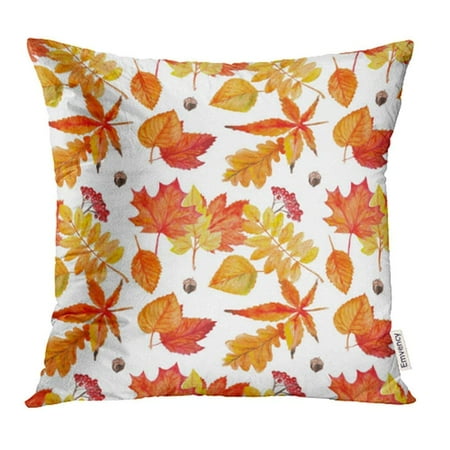 Cmfun Orange Autumn Watercolor Leaves Orange Autumn Hello Autumn