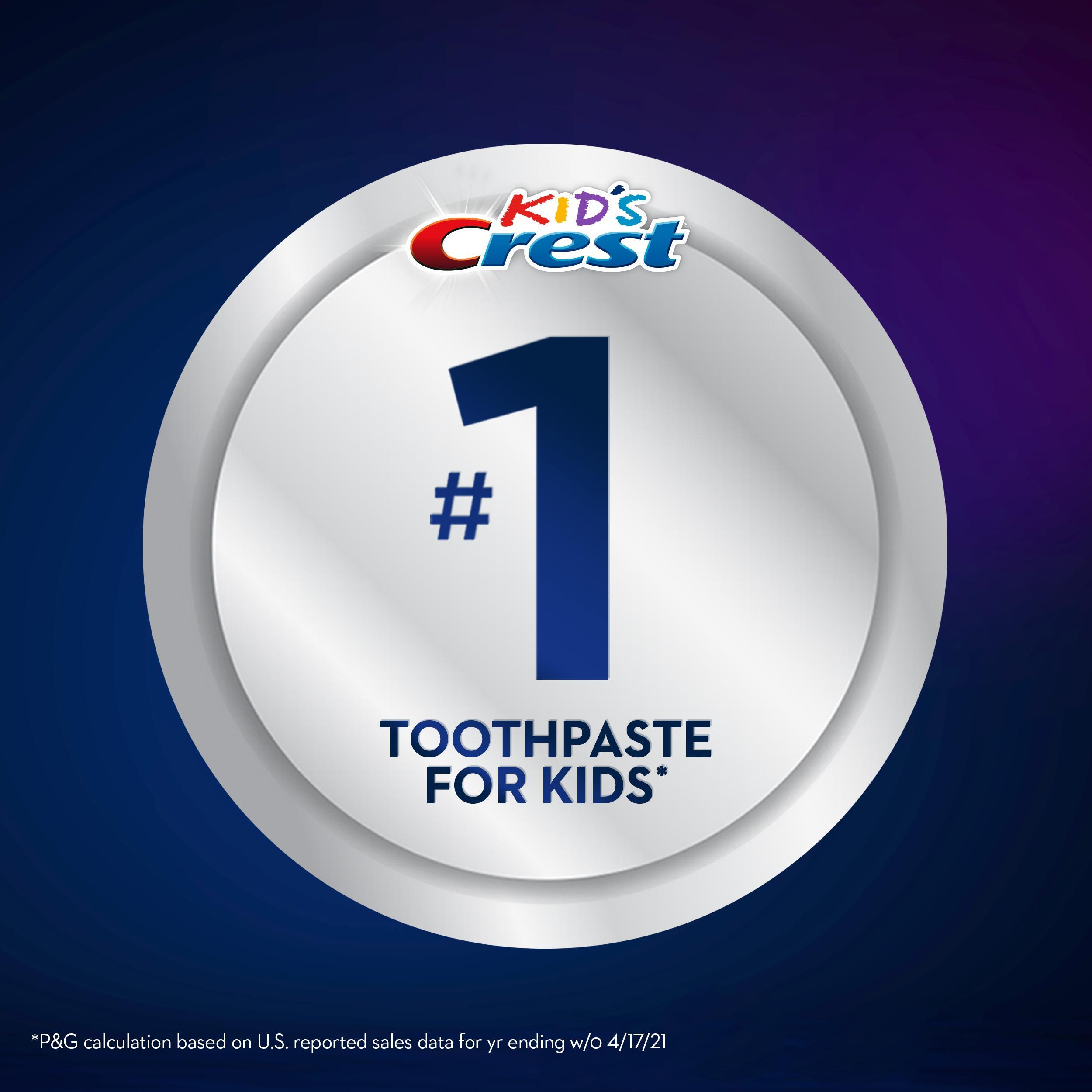 Crest Kid's Toothpaste Featuring Disney Princesses, Bubblegum Flavor, 4.2 oz - image 4 of 12