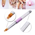 thumbnail image 1 of UV Gel Nail Brush Rhinestone Handle Nylon Hair Ombre Brush Pro Nail Art Tools, 1 of 4