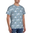 thumbnail image 2 of Qekee Turtle Classic Fit T-Shirt Men's Shirt Men's Tight Short Sleeves for Exercise, Running, Mountaineering - Turtle, 2 of 9