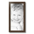 thumbnail image 2 of ArtToFrames 8" x 16" Brown Rustic Picture Frame, 8x16 inch Brown Wood Poster Frame (WOM-4844), 2 of 8