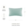 thumbnail image 2 of INK+IVY Bree Knit Oblong Pillow Cover 12x20", 2 of 5