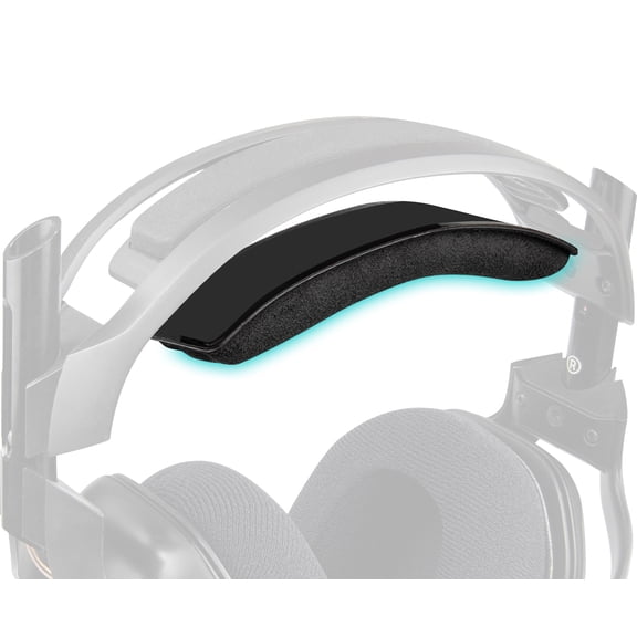 SOULWIT Nano Cloth Headband Cover for Astro A40 TR/A40 Gen 1/A40 Gen 2, A50 Gen 1/Gen 2/Gen 3/Gen 4/Gen 5/X Headset, Replacement Headstrap Pad Repair Part - Black
