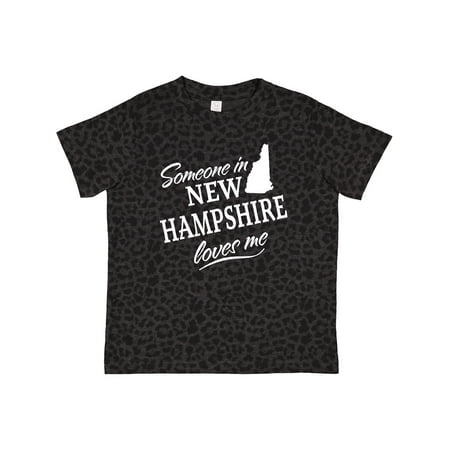 

Inktastic Someone in New Hampshire Loves Me Gift Toddler Boy or Toddler Girl T-Shirt