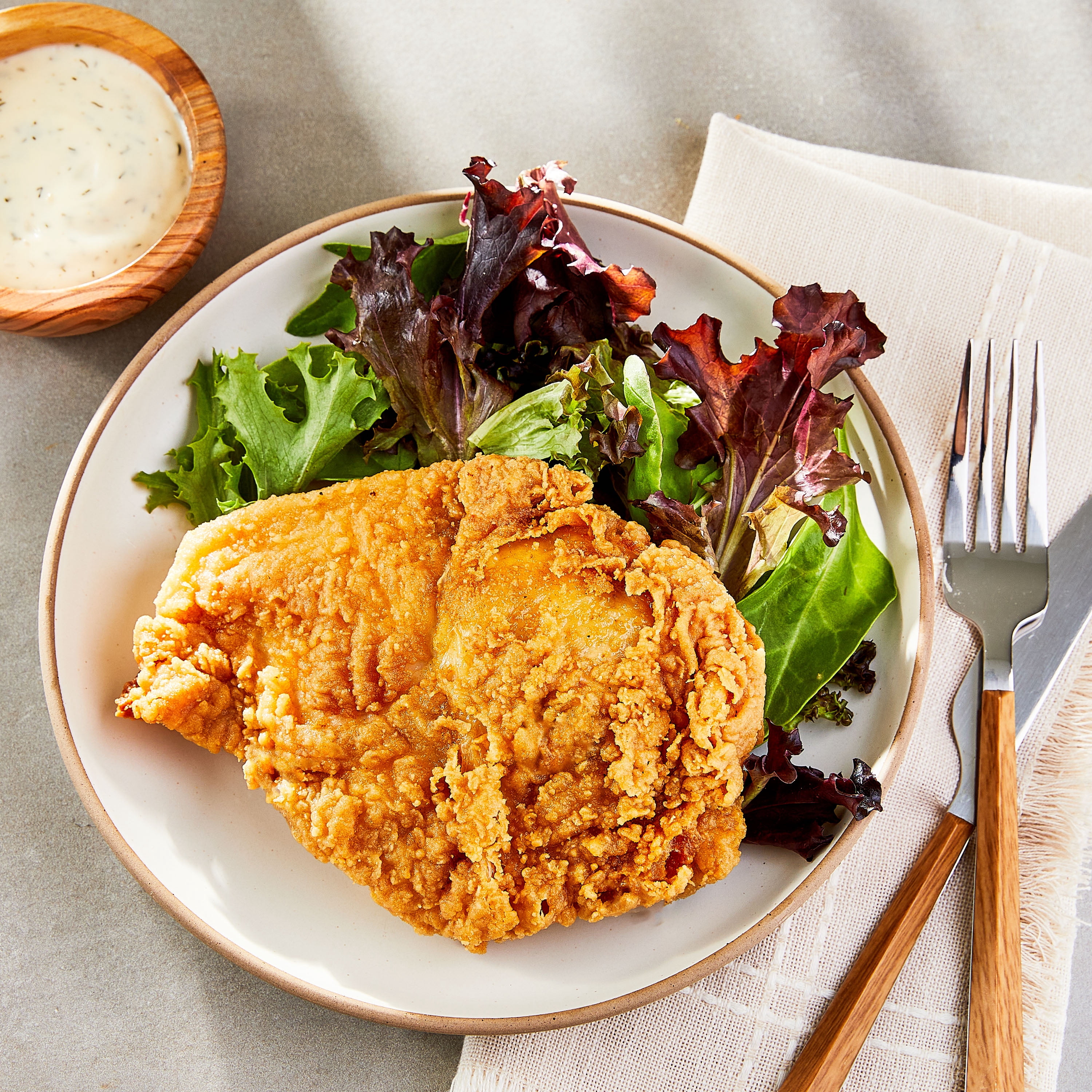 Freshness Guaranteed Fried Chicken Breast 1 Count Hot and Ready-to-Eat, Refrigerated