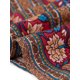 thumbnail image 5 of Camisas de verano de mujer plus size con cuello en V y mangas cortas de linterna Agnes Orinda, blusas boho de peplum floral 2X azul, 5 of 8