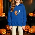thumbnail image 2 of XUANTAOO Boys Girls Halloween Outfit Cute cartoon style Long Sleeves Sweatshirt Pullover Fall Fashion Sweatshirt Hoodies for Girls Boys 10-11 Years, 2 of 5