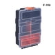 thumbnail image 3 of Speravity Caja de almacenamiento de herramientas de PP, repuesto de rejilla múltiple, tapa transparente portátil, pieza organizadora de Herramientas eléctricas Tipo 3, 3 of 6