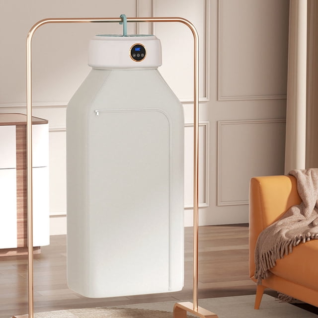 Portable Clothes Dryer - Foldable Mini Laundry Dryers with Dry Bag, Quick Drying Compact Electric Clothes Drying Machine for Travel, RV, Home