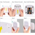 thumbnail image 3 of Luces Nocturnas Automáticas Vbestlife Blancas con Sensor de Movimiento para Dormitorio y Pasillo, 3 of 8