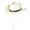 Milk White, variant on Men's Western Cowboy Hat Women's Beach Hat Sunscreen Large-brimmed Hat Summer Small Bowler Hat Sunshade Straw Hat