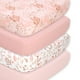 thumbnail image 1 of Juego de sábanas para cuna The Peanutshell Super Soft Baby Girl x4, 1 of 7