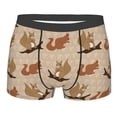 thumbnail image 5 of Uemuo Squirrel nut backgrounds Pattern Men's Boxer Briefs,Trunk Anti-Chafing,Comfortable, Durable, and Stylish Underwear-XX-Large, 5 of 9