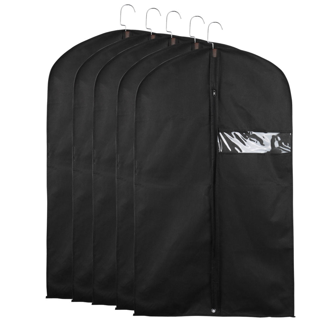 1/2/4 Dress Coat Clothes Garment Suit Cover Zip Bag Hanger Storage Protector 
