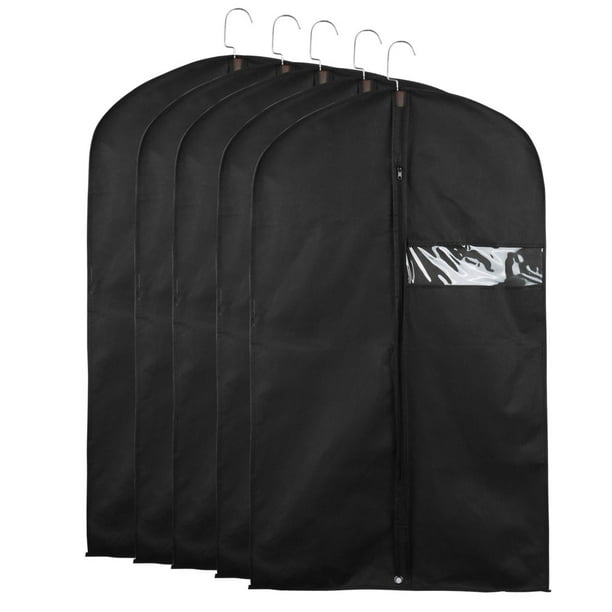 Compactable Garment Bag Suit Bags Clothing Cover,5PCS 