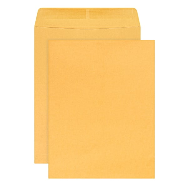 Office Depot Large Format OpenEnd Kraft Envelopes, 10in. x 13in