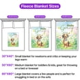 thumbnail image 5 of Dachshund Hello Spring Time Flower Floral Nature Cozy Fleece Blanket Wiener Dog Lover Gifts Idea Warm Soft Throw Blanket - 02031, 5 of 5