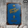 thumbnail image 5 of HELLOYOUNG Johnnie Walker Blue Label Vintage Metal Sign, Retro Whiskey Bar Wall Decor, Tin Sign Art for Lounge Study Man Cave Gift for Whiskey Lovers, 5 of 5
