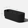 thumbnail image 3 of Veradek Demi Series Black Garden Bed 42" Self-Watering Planter (2 Pack), 3 of 10