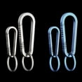thumbnail image 3 of Holder Keychain Key Light Weight Mini Accessories Backpack Carabiner Hanging Outdoor Rust-proof Titanium Alloy, 3 of 6