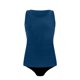 thumbnail image 4 of Traje de baño de bikini liso sin mangas para mujer, traje de baño push-up acolchado, conjuntos de blusa de traje de baño de poliéster para mujer, 4 of 4