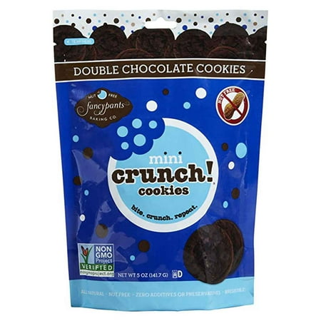 Fancypants Crunch Cookies - Double Chocolate - Case Of 6 - 5