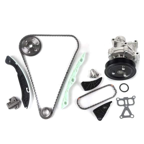 MOCA AUTOPARTS Timing Chain Kit with Water Pump Fit for 2011-2013 Kia Sportage 2.4L & Hyundai Tucson 2.4L